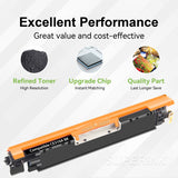Compatible HP 126A / CE310A Black Toner Cartridge