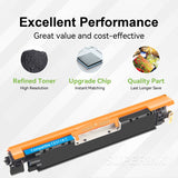 Compatible HP 126A / CE311A Cyan Toner Cartridge