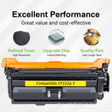 Compatible HP CF322A Toner Cartridge Yellow for HP M680