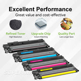 Compatible Samsung CLT-406S Toner Cartridge Combo BK/C/M/Y