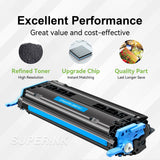 Compatible HP Q6001A Toner Cartridge Cyan