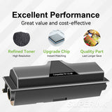 Compatible Kyocera TK-132 Black toner cartridge