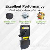 Compatible Kyocera TK5242Y 1T02R9AUS0 Yellow Toner