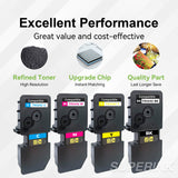 Compatible Kyocera TK5242 Combo toner cartridge BK/C/M/Y