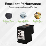 Compatible HP 60XL Black Inkjet Cartridge (CC641WC)
