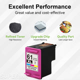 Compatible HP 61XL (CH564WN) Ink Cartridge Tri-Color