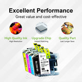 Compatible Brother LC203 / LC203XL Ink Cartridge Combo