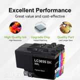 Compatible Brother LC3035 XXL Combo Ink Cartridge BK/C/M/Y