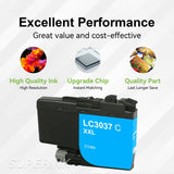 Compatible Brother LC3037XXL Cyan Ink Cartridge