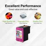 Compatible HP 65XL (HP N9K03AN) Ink Cartridge Tri-color