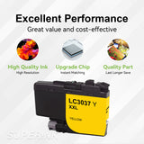 Compatible Brother LC3037XXL Yellow Ink Cartridge
