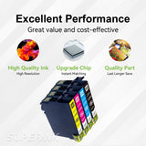 Compatible Epson T202XL T202 Ink Combo BK/C/M/Y