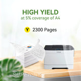 Compatible Lexmark 71B10Y0 Yellow Toner Cartridge