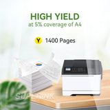 Compatible Lexmark 78C10Y0 Yellow Toner Cartridge