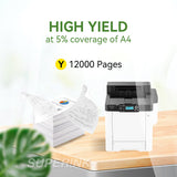 Compatible Ricoh 408313 Yellow Toner