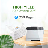 Compatible Lexmark 71B10C0 Cyan Toner Cartridge