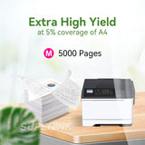 Compatible Lexmark 78C1XM0 78C1X30 Magenta Toner Cartridge