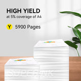 Compatible Xerox 6280 Yellow Toner Cartridge (106R01394)