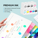 Compatible Epson T850 80ML Set of 9 Ink Cartridge