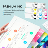 Compatible Epson T565 220ML Set of 8 Ink Cartridge