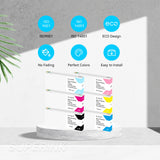 Compatible Epson T710 Ink Cartridge Combo BK/C/M/Y/LC/LM