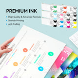 Compatible Epson T653 200ML Set of 11 Ink Cartridge