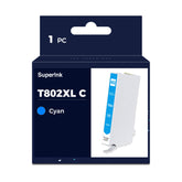 Compatible Epson T802XL220 Cyan Ink Cartridge