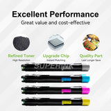 Compatible Xerox Phaser 7800 Toner Cartridge Combo