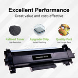 Compatible Brother TN-770 Black Toner Cartridge With Chip