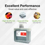 Compatible Canon PFI-304R 330ml Red Ink