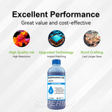 Sublimation Ink 1000ML Cyan for Epson Desktop and Wide Format By Superink
