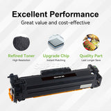 Compatible HP CE410X Black Toner Cartridge (HP 305A) By Superink