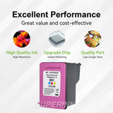 Compatible HP 901 Color Inkjet Cartridge (CC656AN) By Superink
