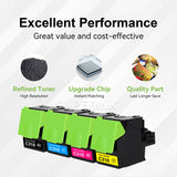 Compatible Xerox C310 / C315 High Yield Toner Combo BK/C/M/Y
