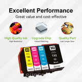 Compatible Epson 302XL / T302XL Inkjet Cartridge Combo High Yield BK/C/M/Y