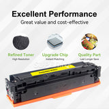 Compatible HP CF402A (201A) Toner Cartridge Yellow