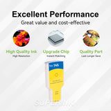 Compatible HP 745 300ml Yellow Ink Cartridge