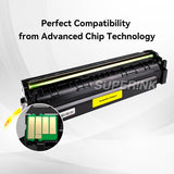 Compatible HP CF502A (HP 202A) Toner Cartridge Yellow
