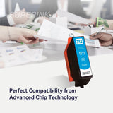 Compatible Epson T312XL220 Cyan Inkjet Cartridge By Superink
