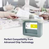 Compatible Canon PFI-301Y 330ml Yellow Ink
