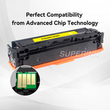 Compatible HP CF402A (201A) Toner Cartridge Yellow