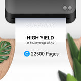Compatible Ricoh 841852 Cyan Toner By Superink