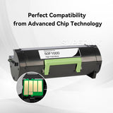 Compatible 50F1000 (501) Lexmark Black Toner Cartridge by Superink
