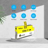 Compatible HP 936e EvoMore Yellow Cartridge