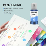 Compatible Epson T49H T49H200 Cyan Ink Bottle