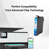 Compatible Epson T702XL220 Cyan Ink Cartridge by Superink