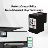 Compatible HP 61XL (CH563WN) Ink Cartridge Black by Superink