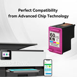 Compatible HP 60XL Tri-Color Ink Cartridge (CC644WC) By Superink