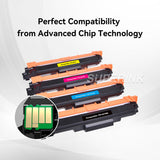 Compatible Brother TN223 Toner Cartridge Combo WITH CHIP