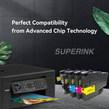 Compatible Brother LC3033 XXL Combo Ink Cartridge BK/C/M/Y